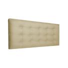 Cabeceira Botonê Cama Box Estofada Luxo Linho RBL