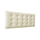 Cabeceira Botonê Cama Box Estofada Luxo material sintético RBL