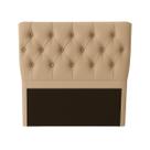 Cabeceira Box Cama King Quarto Tecido Suede Safira Cabeceira Box Cama King Quarto Tecido Suede Safira