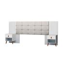 Cabeceira Box Capitone 106x225cm Lady Branco Cabeceira Box Capitone 106x225cm Lady Branco