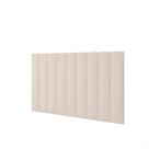 Cabeceira Box Casal 199cm X 120cm Concept Bege Natural Claro