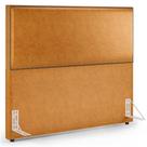 Cabeceira Box Casal Com Tachas 140 Cm material sintético Whisky