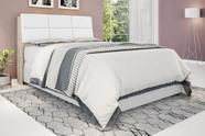 Cabeceira box Queen Isis Amarula com Painel Class Branco Framar