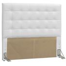 Cabeceira Box Queen Size Paris 1,60m Corano Branco