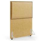 Cabeceira Box Solteiro Com Tachas 100 cm Vicenza L02 material sintético Casco Fendi - Lyam Decor