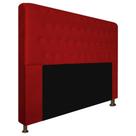 Cabeceira Brenda Para Cama Box King Size 195cm com Capitonê Suede - Ecotec Decor