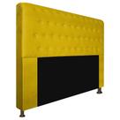 Cabeceira Brenda Para Cama Box King Size 195cm com Capitonê Suede - Ecotec Decor