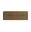 Cabeceira Bruna Para Cama Casal Box 1,40x0,55cm Estofada Painel Quarto