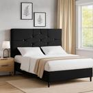 Cabeceira Cama Box Casal 140 cm Camboriú Suede