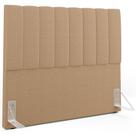 Cabeceira Cama Box Casal 140 cm Dália W01 Bouclê Mostarda - Lyam Decor Cabeceira Cama Box Casal 140 cm Dália W01 Bouclê Mostarda - Lyam Decor