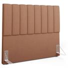 Cabeceira Cama Box Casal 140 cm Dália W01 Linho Rosê - Lyam Decor Cabeceira Cama Box Casal 140 cm Dália W01 Linho Rosê - Lyam Decor