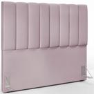 Cabeceira Cama Box Casal 140 cm Dália W01 Suede Rosê - Lyam Decor Cabeceira Cama Box Casal 140 cm Dália W01 Suede Rosê - Lyam Decor