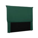 Cabeceira Cama Box Casal 140 Cm Garden Veludo S04 Cor Verde