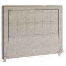 Cabeceira Cama Box Casal 140 cm P05 Atenas Linho Cru - Lyam Decor Cabeceira Cama Box Casal 140 cm P05 Atenas Linho Cru - Lyam Decor