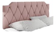 Cabeceira Cama box Casal 1,40 kelly suede varias cores