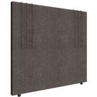 Cabeceira Cama Box Casal 140cm Estofada Rama Boucle Marrom Z04 - Mpozenato Cabeceira Cama Box Casal 140cm Estofada Rama Boucle Marrom Z04 - Mpozenato