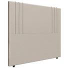 Cabeceira Cama Box Casal 140cm Estofada Rama Sintético Bege Z04 - Mpozenato Cabeceira Cama Box Casal 140cm Estofada Rama Sintético Bege Z04 - Mpozenato