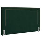 Cabeceira Cama Box Casal 140cm Mali P02 Veludo Verde Musgo - Mpozenato