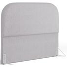 Cabeceira Cama Box Casal 140cm Orgânica Lanna W01 Linho Cinza - Lyam Decor