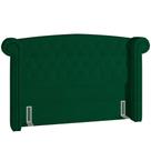 Cabeceira Cama Box Casal 195 cm Sofia Bouclê Verde - Lyam Decor Cabeceira Cama Box Casal 195 cm Sofia Bouclê Verde - Lyam Decor