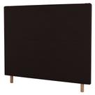 Cabeceira Cama Box Casal Cairo 140cm Corano Marrom - Desk Design