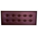 Cabeceira Cama Box Casal Durasi 10 Facto Vinho 140 X 60 RBL