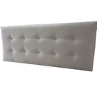 Cabeceira Cama Box Casal Durasi 10 Suede Bege Almofadado 140 X 60 RBL