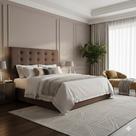Cabeceira Cama Box Casal Estofada Paris Suede Marrom Painel 1,40 RBL Cabeceira Cama Box Casal Estofada Paris Suede Marrom Painel 1,40 RBL