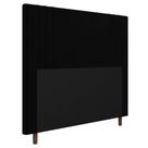 Cabeceira Cama Box Casal Ferrara 140cm Corano Preto - Abmaza
