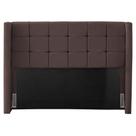 Cabeceira Cama Box Casal Gioconda 140cm Com Frame Veludo Marrom - Desk Design Cabeceira Cama Box Casal Gioconda 140cm Com Frame Veludo Marrom - Desk Design