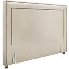 Cabeceira Cama Box Casal King 195 cm P05 Berlim Facto Dunas Pérola - Lyam Decor