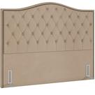 Cabeceira Cama Box Casal King 195 Cm P05 Grécia Veludo Bege Cabeceira Cama Box Casal King 195 Cm P05 Grécia Veludo Bege