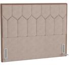 Cabeceira Cama Box Casal King 195 cm P05 Londres Linho Bege - Lyam Decor Cabeceira Cama Box Casal King 195 cm P05 Londres Linho Bege - Lyam Decor
