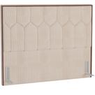 Cabeceira Cama Box Casal King 195 cm P05 Londres Linho Creme - Lyam Decor Cabeceira Cama Box Casal King 195 cm P05 Londres Linho Creme - Lyam Decor