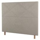 Cabeceira Cama Box Casal King Size Cairo 195cm Suede Bege - Desk Design