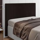 Cabeceira Cama Box Casal King Size Ferrara 193cm Corano Marrom - Abmaza
