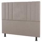 Cabeceira Cama Box Casal King Size Grace 195cm Suede Bege - Desk Design Cabeceira Cama Box Casal King Size Grace 195cm Suede Bege - Desk Design