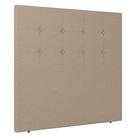 Cabeceira Cama Box Casal King Size Luana 193cm Linho Bege - Desk Design Cabeceira Cama Box Casal King Size Luana 193cm Linho Bege - Desk Design