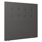 Cabeceira Cama Box Casal King Size Luana 193cm Linho Cinza - Desk Design Cabeceira Cama Box Casal King Size Luana 193cm Linho Cinza - Desk Design