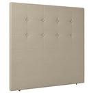Cabeceira Cama Box Casal King Size Luana 193cm Sintético Bege - Desk Design Cabeceira Cama Box Casal King Size Luana 193cm Sintético Bege - Desk Design