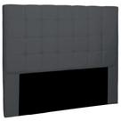 Cabeceira Cama Box Casal King Size Verona 195Cm Cinza