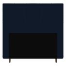 Cabeceira Cama Box Casal Leiria 140cm Veludo Azul Marinho - Desk Design