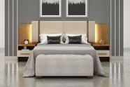 Cabeceira Cama Box Casal Monterrey Com 2 Mesa de Cabeceira Novo Horizonte Cabeceira Cama Box Casal Monterrey Com 2 Mesa de Cabeceira Novo Horizonte