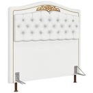 Cabeceira Cama Box Casal Queen 160cm Imperial J02 Corano Branco - Mpozenato Cabeceira Cama Box Casal Queen 160cm Imperial J02 Corano Branco - Mpozenato
