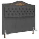 Cabeceira Cama Box Casal Queen 160cm Imperial J02 Linho Grafite - Mpozenato Cabeceira Cama Box Casal Queen 160cm Imperial J02 Linho Grafite - Mpozenato