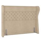 Cabeceira Cama Box Casal Queen 160cm Trinidad P02 Boucle Bege - Mpozenato
