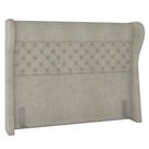Cabeceira Cama Box Casal Queen 160cm Trinidad P02 Boucle Cru - Mpozenato