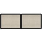 Cabeceira Cama Box Casal Queen Painel Com Telinha 160cm Moss A03 Nero
