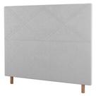 Cabeceira Cama Box Casal Queen Size Cairo 160cm Corano Branco - Desk Design