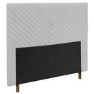 Cabeceira Cama Box Casal Viena 140cm Corano Branco - Desk Design